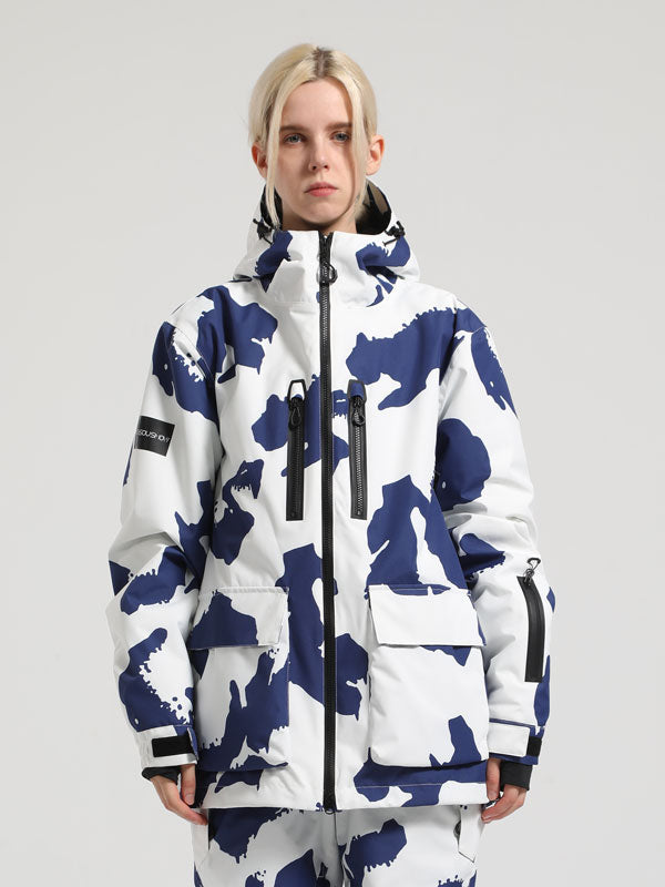 Gsou Snow Winter Ranger Cargo Snowboardjacke für Damen