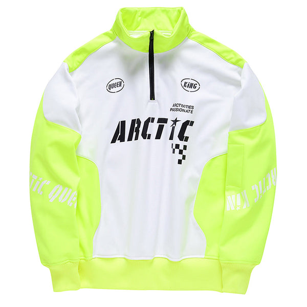 Arctic Queen Fleece-Pullover für Herren mit halbem Reißverschluss