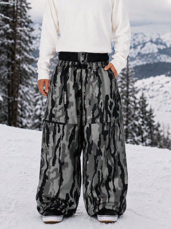 Urban Storm Herren-Snowboardhose, strapazierfähig, Utility, Freestyle, Baggy