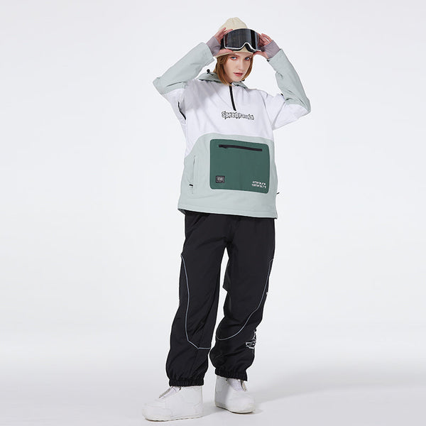 SpeedPanda Mountain Unisex Alpine SummitBlast Schneeanzug für Damen
