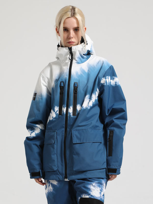 Gsou Snow Winter Ranger Cargo Snowboardjacke für Damen