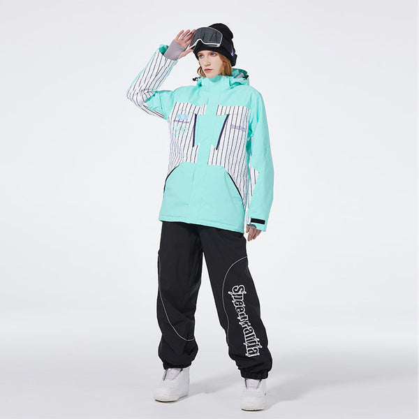 SpeedPanda Mountain Unisex Alpine Avalanche Flare Expedition Schneeanzug für Damen und Herren