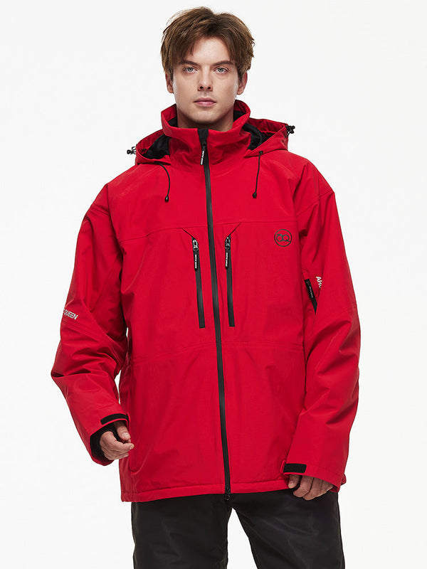 WinterFront Performance Mountain Windbreaker Thermo-Schneejacke für Herren