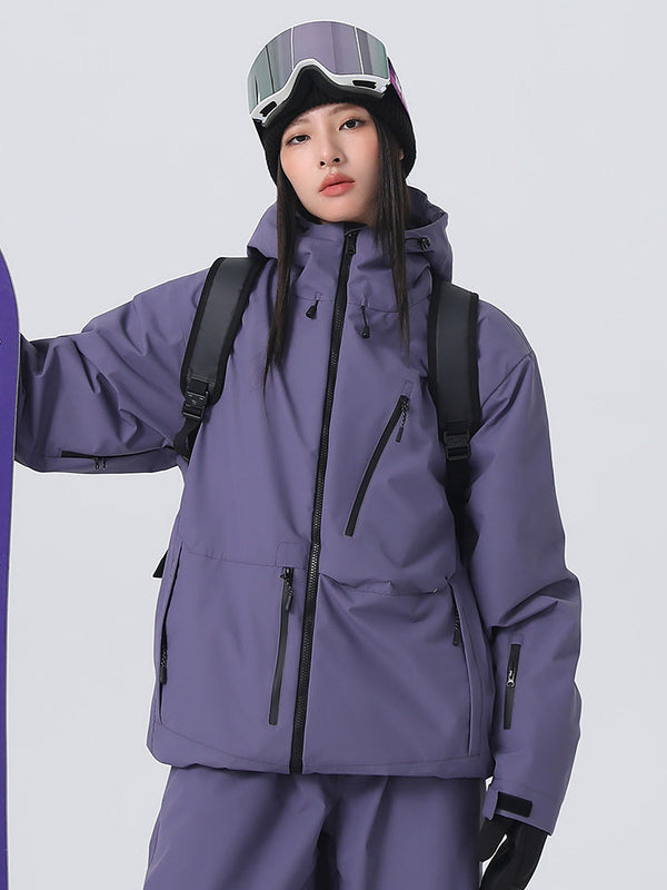 Women's Searipe Durable Mountain Rider All-Weather Baggy Snow Jacket