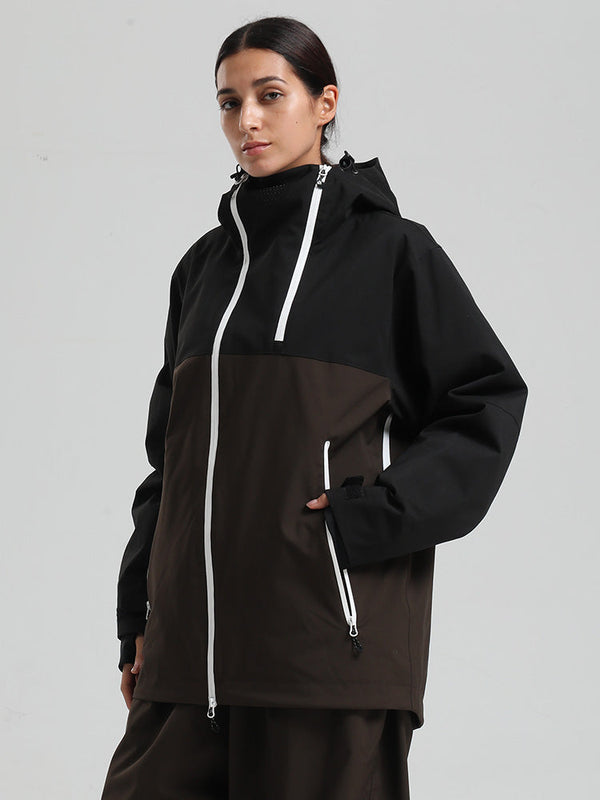 Gsou Snow HyperDrive All-Season Color Block Mountain Cargo Snow Jacket für Damen
