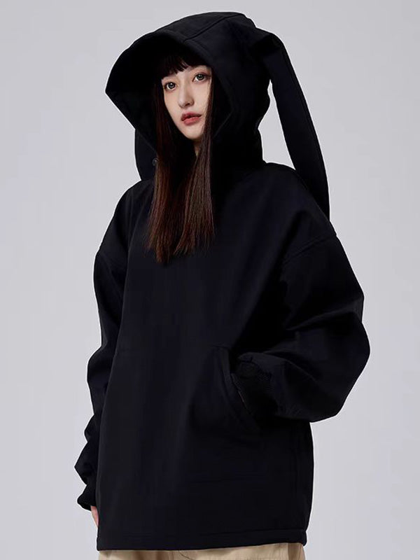 Dook Snow Iconic Rabbit Fleece-Hoodie für Damen