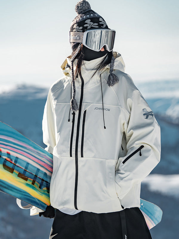 John Snow City Trek Damen-Snowjacke mit Isolierung für Freestyle-Skifahren