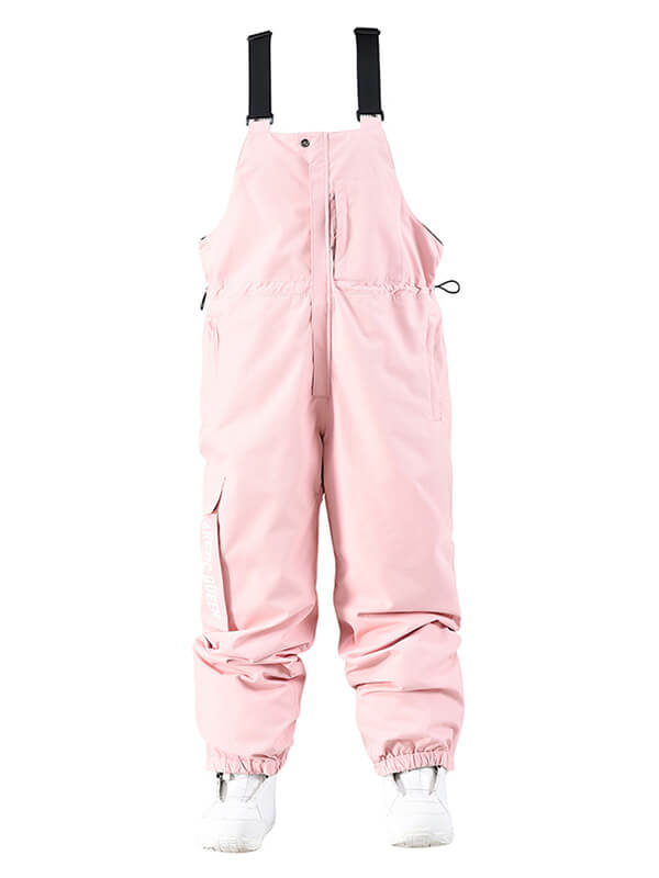 Damen-Winter-Snowboardhose mit Trägern
