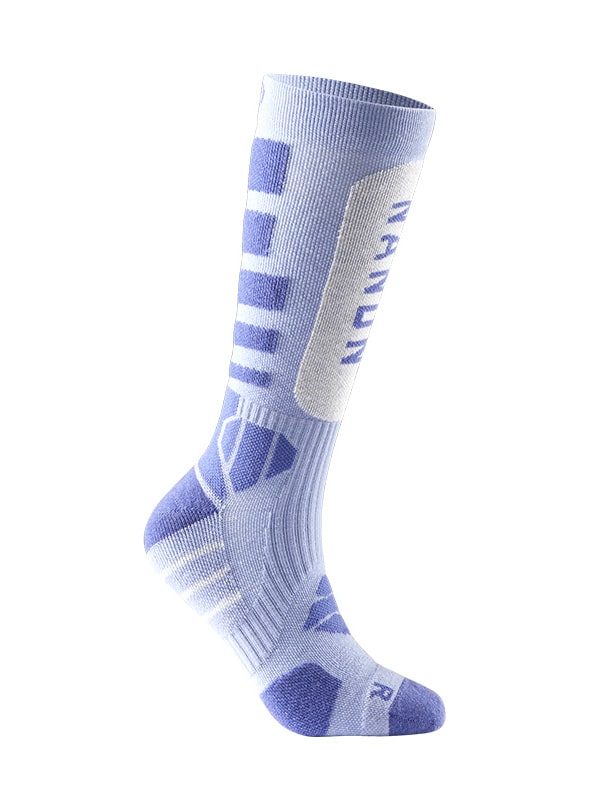 Nandn MountainTrail Warme Thermosocken aus Wolle, Unisex, lang, Ski- und Snowboardsocken
