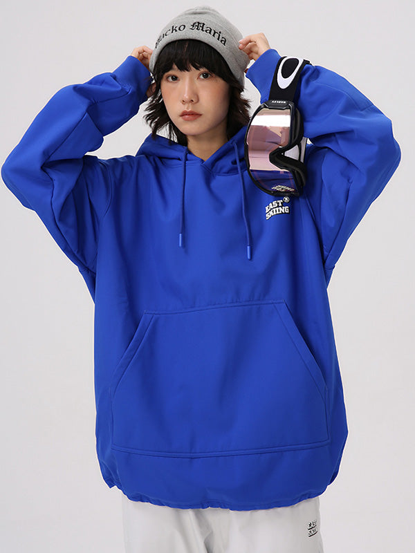 Damen-Ski-Berg-Kuschelpullover mit Schneekapuze von East Skiing