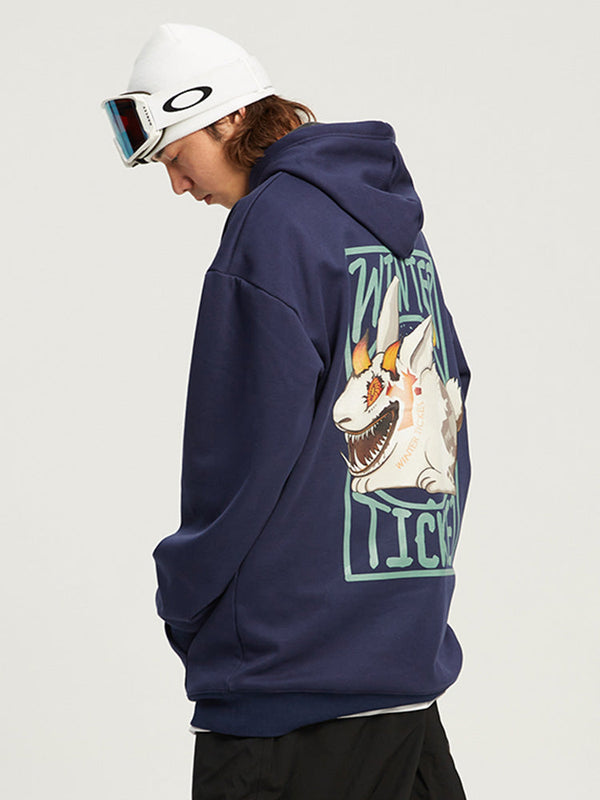 Herren Freestyle Terrain Park Baggy Snow Hoodies