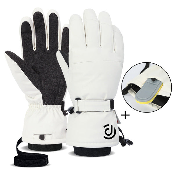 Herren-Schneehandschuhe Powderday Chill Wrist Guard aus Kevlar