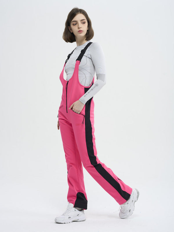 Damen-Ski-Latzhose mit hohem Tragekomfort und flexiblem Design