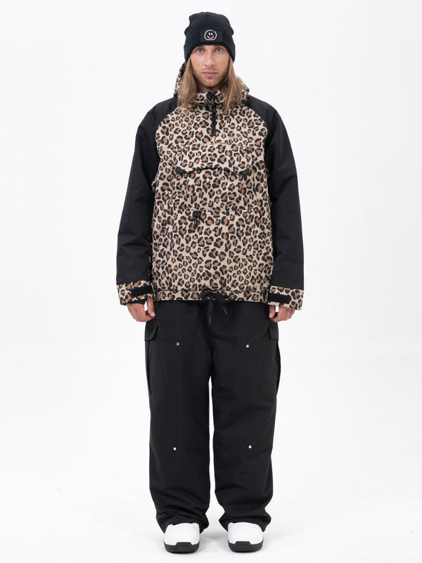 Men's Freestyle Mountain Camo Snow Suit – Bomber Jacket & Baggy Pants Set