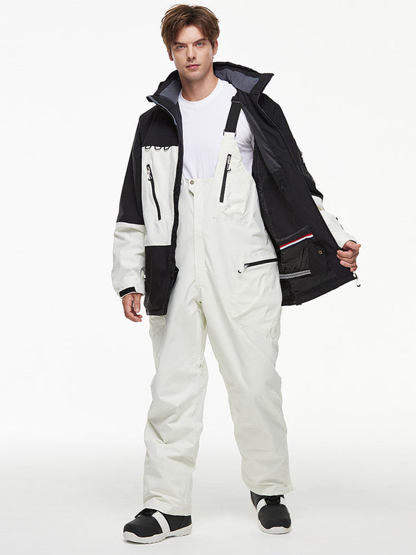 Herren-Thermo-Schneejacke und Latzhose für den Backcountry Mountain Explorer