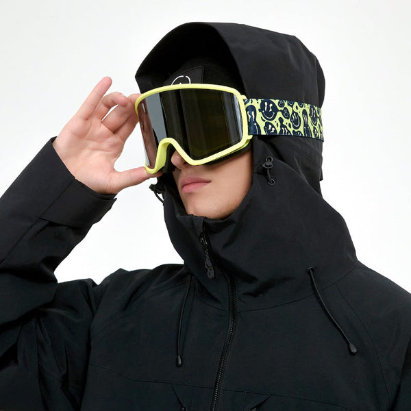 Snowverb Unisex Smarty Frame OTG Snowboard- und Skibrille für Erwachsene