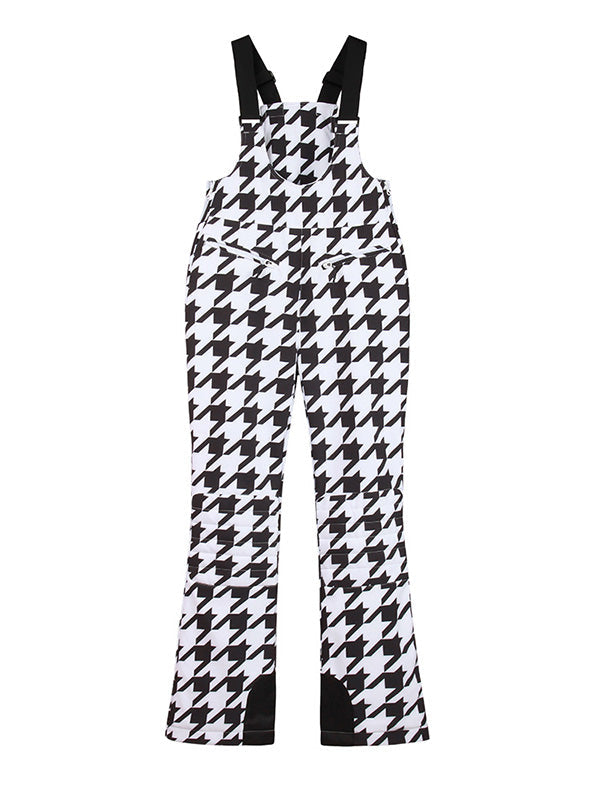 Gsou Snow Elegante Stretch-Skihose mit ausgestelltem Bein für Damen