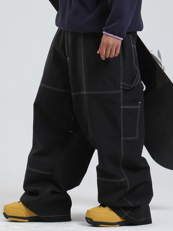 Gsou Snow Mountain Freerider Freestyle Baggy Snowboardhose für Herren