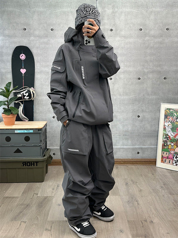 John Snow Damen-Skianzug im Cargo-Stil „Powder Pursuit Street Style“