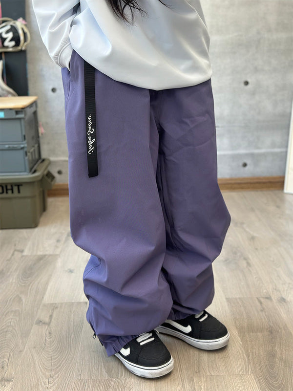 Damen Unisex SnowBound Urban Flex Oversize Cargo-Schneehose