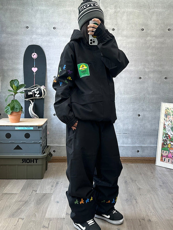 John Snow Street Fusion WIP Baggy Cargo Schneeanzug für Damen