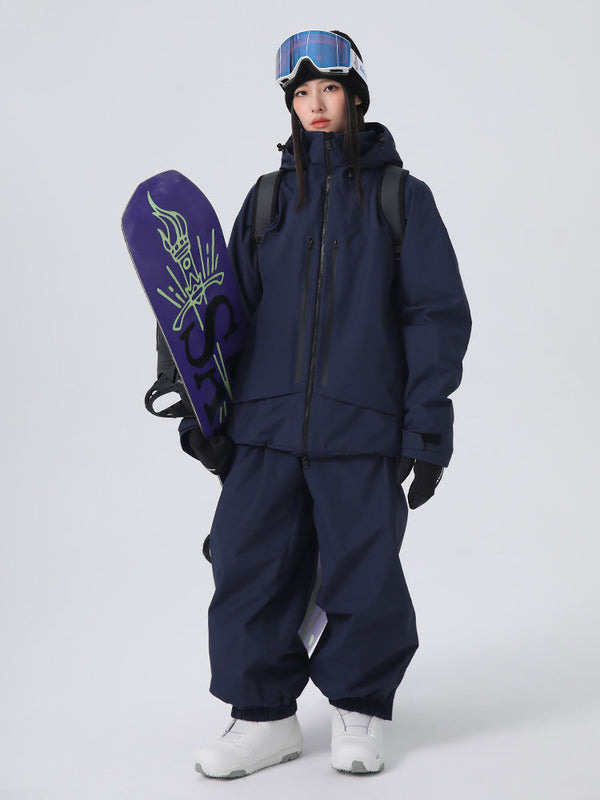 Women's Searipe Unisex Ridge Master Mountain Freerider Baggy Snow Suit
