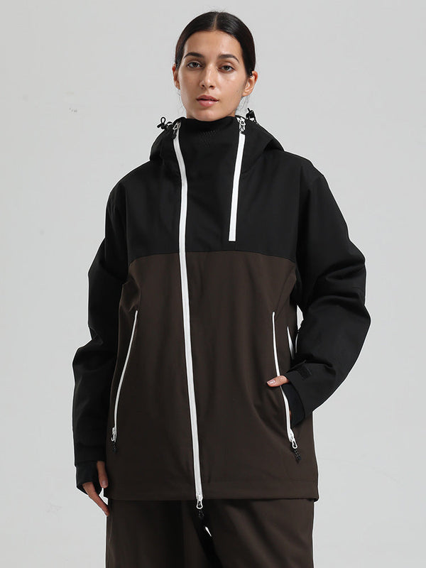 Gsou Snow HyperDrive All-Season Color Block Mountain Cargo Snow Jacket für Damen