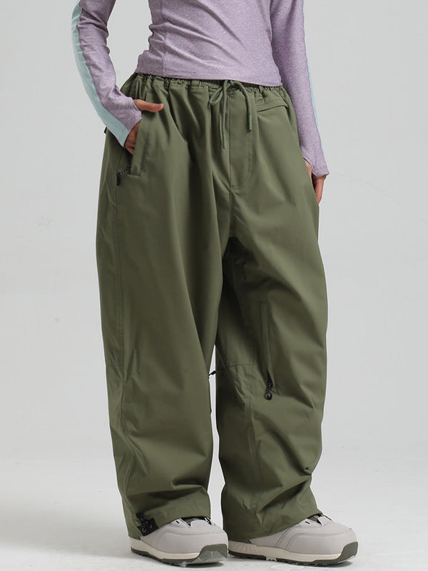 Women's Gsou Snow Mountain Freestyle SnowFlex Street Hybrid Cargo Snow Pants