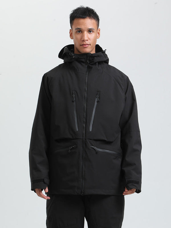 Gsou Herren-Snow Durable Mountain Pro All Function Cargo-Schneejacke