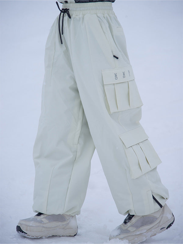 Women's Rabbit Snow Freestyle Cargo Baggy Snowboard Pants