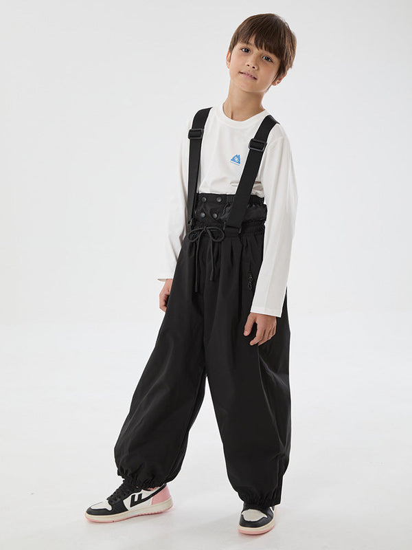Unisex-Schneeoverall für Kinder, wasserdicht, locker geschnitten