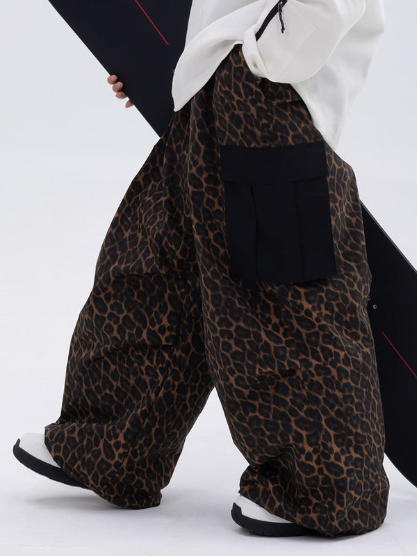 Mountain Chill Freestyle Prime Baggy Leopard Snowboardhose für Herren