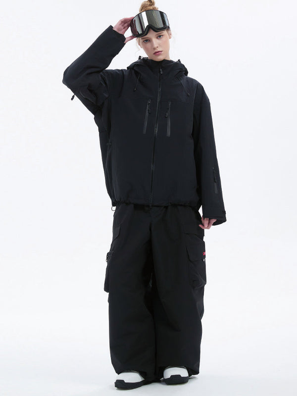 Strapazierfähiger Mountain Pro Allwetter-Thermo-Schneeanzug für Damen, 3-lagig