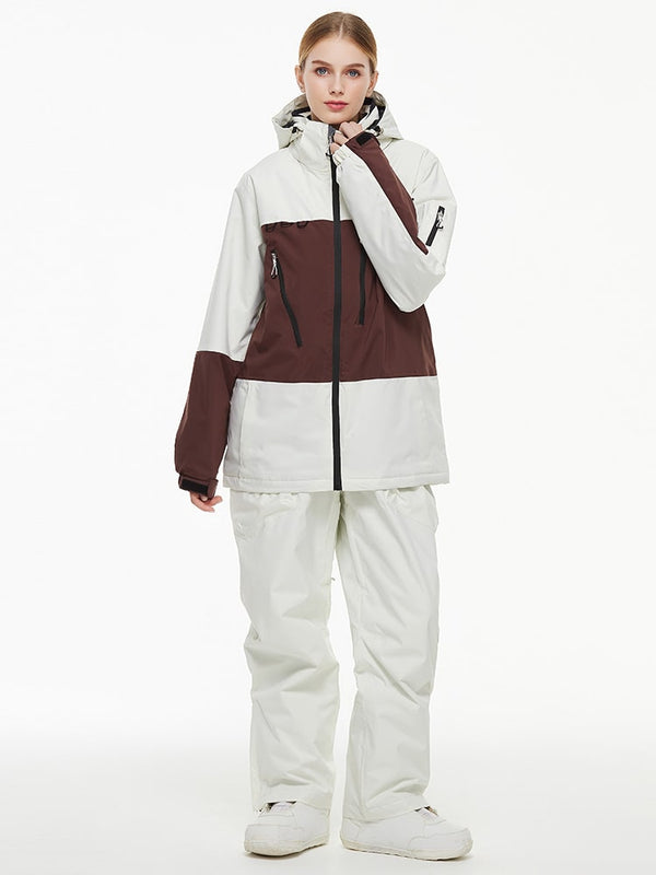 Herren-Thermo-Schneejacke und Latzhose für den Backcountry Mountain Explorer