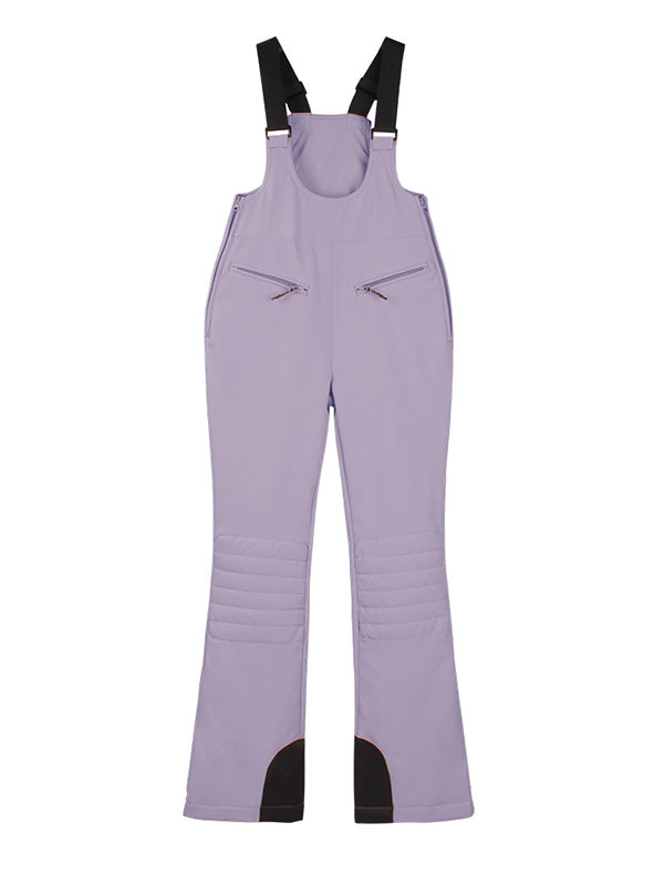 Gsou Snow Elegante Stretch-Skihose mit ausgestelltem Bein für Damen