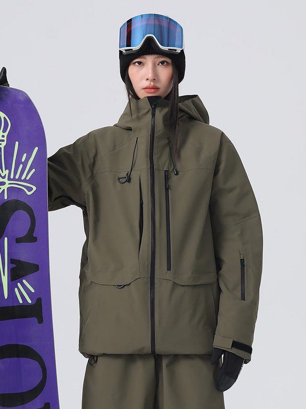 Women's Searipe Unisex All-Weather Mountain Rider Backcountry Utility Snow Jacket