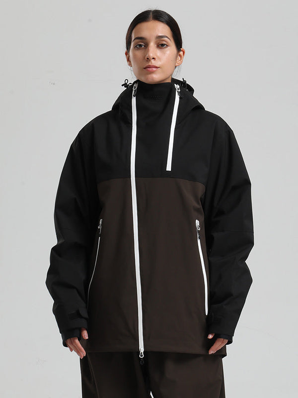 Women's Gsou Snow HyperDrive All-Season Color Block Mountain Cargo Snow Jacket