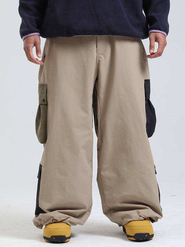 Gsou Snow Powder Chaser Oversized Baggy Snowboardhose für Herren