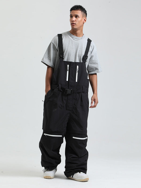 Gsou Snow Mountain Chill Freestyle Baggy Snowboard-Bibs für Herren