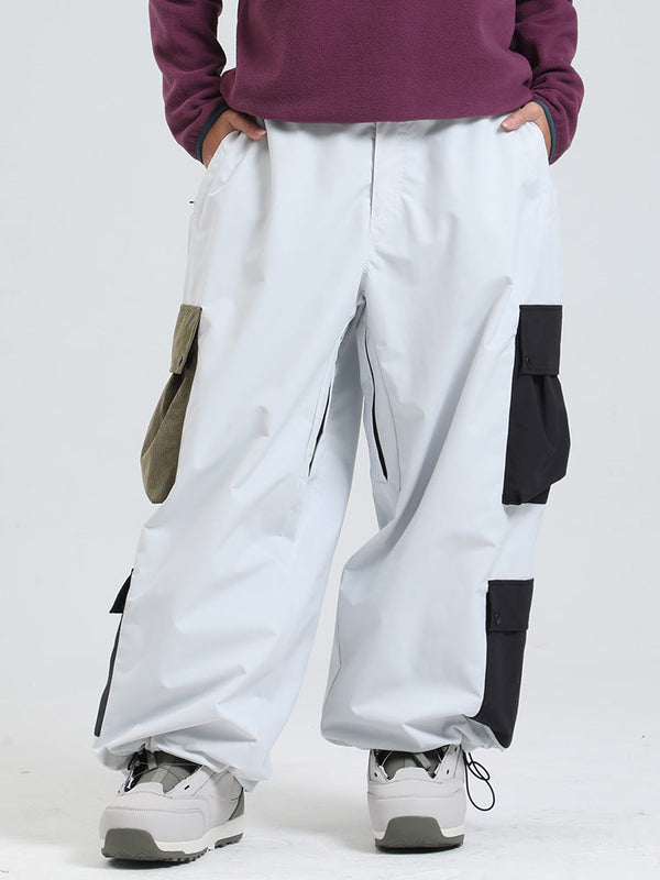 Gsou Snow Powder Chaser Oversized Baggy Snowboardhose für Damen