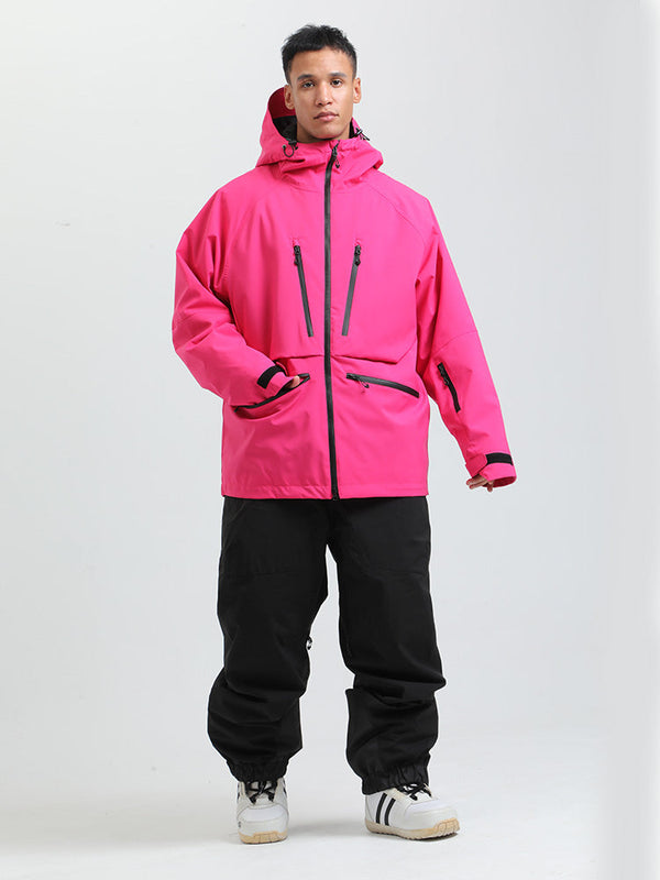 Gsou Herren-Schneeanzug, robust, Bergprofi, Allzweck, Cargo-Schneeanzug