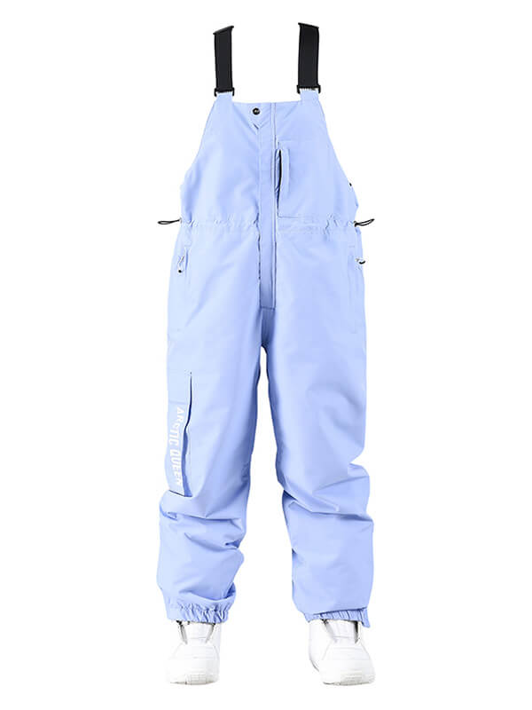 Damen-Winter-Snowboardhose mit Trägern