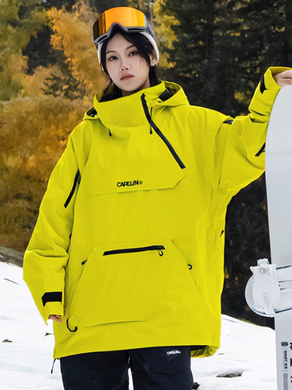 Capelin Mountain PowderPro Anorak Baggy Schneejacke für Damen
