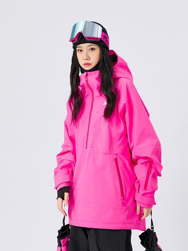 Nandn Snow Ace 3L wasserdichte Winter-Snowboardjacke für Damen