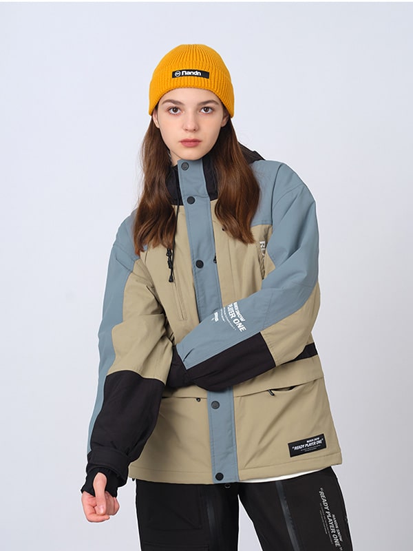 Nandn Snow Vanquisher Wintermode Ski-Snowboardjacke für Herren
