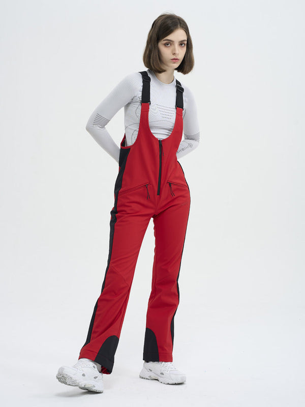 Damen-Ski-Latzhose mit hohem Tragekomfort und flexiblem Design