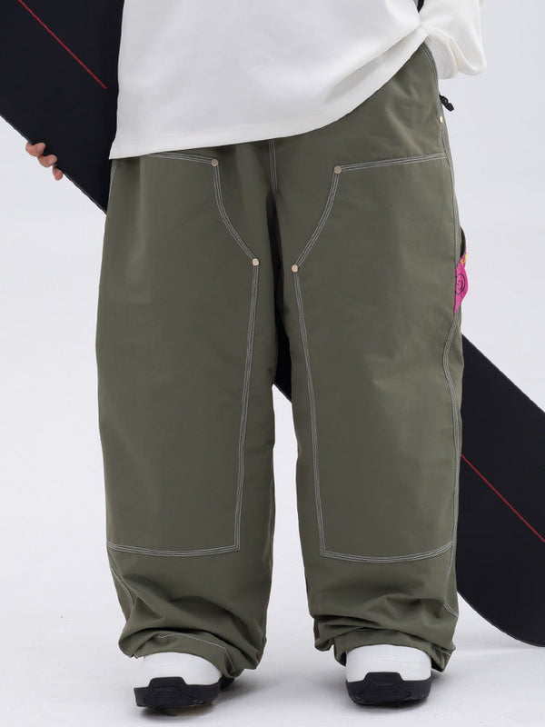 Urban Street Style Freerider Baggy Snow Pants für Damen