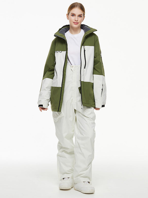 Herren-Thermo-Schneejacke und Latzhose für den Backcountry Mountain Explorer