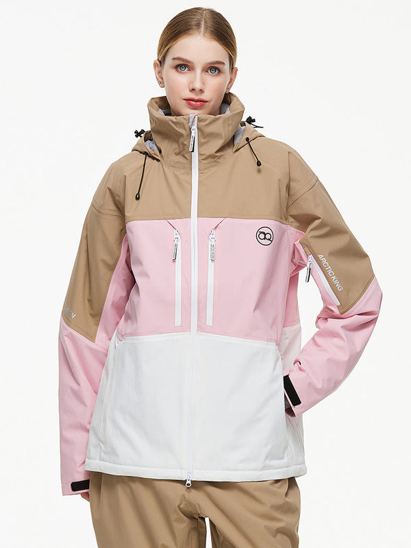 Arctic Queen Mountain Windbreaker Thermo-Schneejacke für Damen