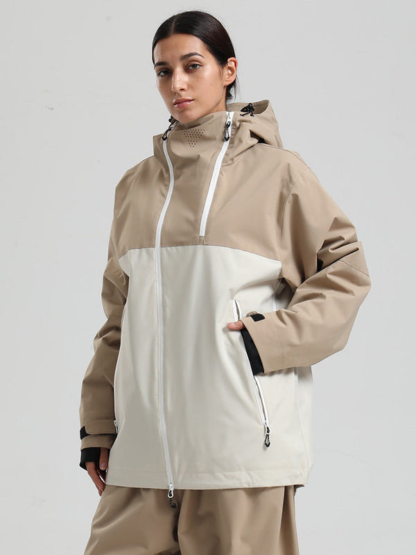 Gsou Snow HyperDrive All-Season Color Block Mountain Cargo Snow Jacket für Damen